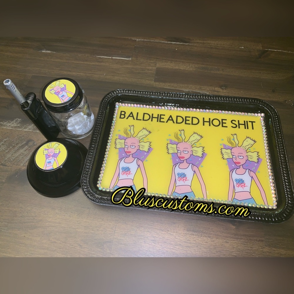Custom rolling tray sets